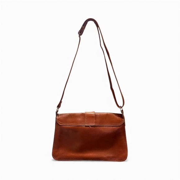 Vintage handmade leather bag - Picture 3 of 6